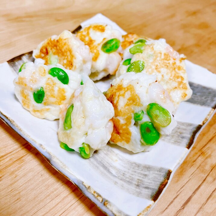 お弁当おかず 海老と枝豆のはんぺんボール レシピ 作り方 By りん 楽天レシピ